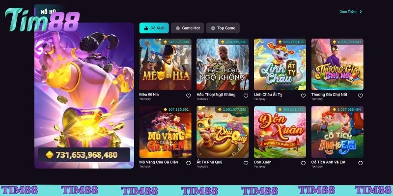 Chơi game hấp dẫn sau khi đăng ký Tim88